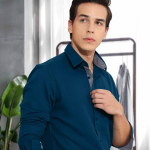 Long Sleeve Solid Formal Shirt