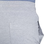 Men Grey Pure Cotton Solid Regular Fit Shorts